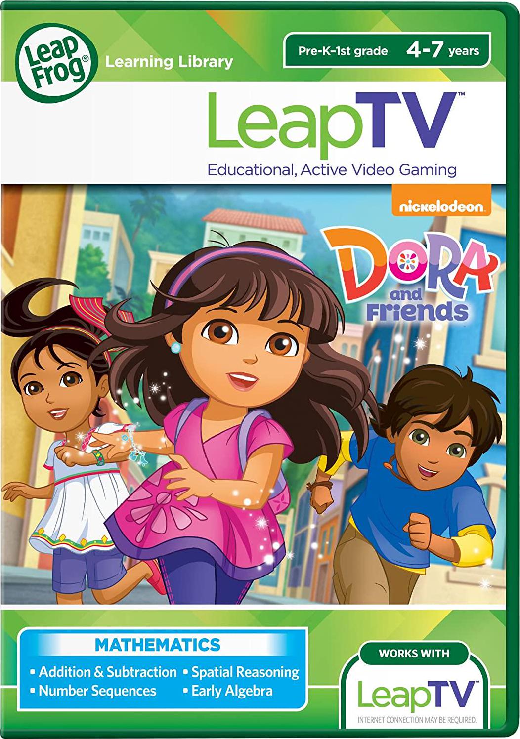 LeapFrog, LeapFrog LeapTV Nickelodeon Dora and Friends Educational, Active Video Game